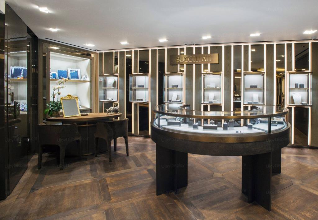 Showme Store custom showcases to optimize store space, enhance brand